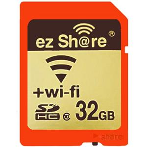 کارت حافظه SDHC ایزی شر کلاس 10 ظرفیت 32 گیگابایت همراه با Wifi Ez Share SDHC Card-32GB with Wifi