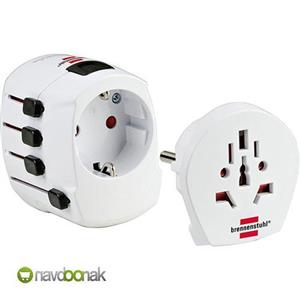 آداپتور تبدیل مسافرتی برننشتول مدل 1508490 Brennenstuhl 1508490 World Travel Adapter