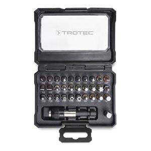 مجموعه 32 عددی سری پیچ گوشتی تروتک Trotec 32 PCS Bit Set