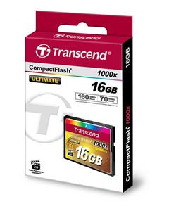 کارت حافظه ترنسند Transcend 16GB Premium 1000X Compact Flash Card