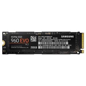Samsung 960 Evo PCIe NVMe M2 SSD - 250GB 