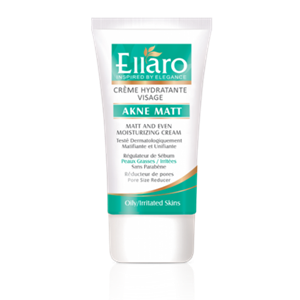 کرم آکنه مات الارو  40 میلی لیتر مناسب پوست چرب Ellaro Hydrtante Visage Akne Matt Cream 40 ml