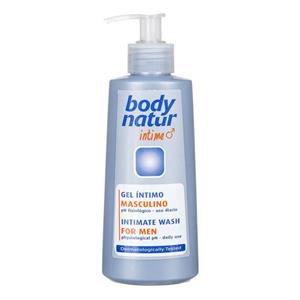 ژل بهداشتی اقایان بادی ناتور سری Intime حجم 200 میلی لیتر Body Natur Wash Syndet Liquid For Men 200ml 