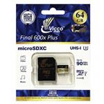 کارت حافظه میکرو اس دی 64 گیگابایت ViccoMan Final 600x Plus UHS-l U3