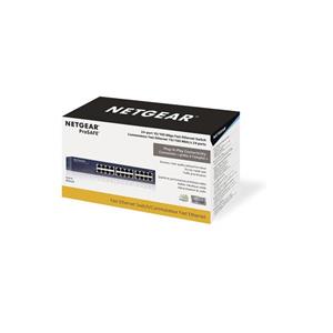 سوییچ غیرمدیریتی 24پورت 10/100Mbps نت گیر NETGEAR JFS524