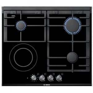 اجاق گاز صفحه ای شیشه ای بوش مدل PRY626B70Q Bosch PRY626B70Q Glass Gas Hob