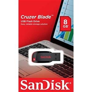 فلش مموری سن دیسک مدل Cruzer Force CZ71 ظرفیت 8 گیگابایت SanDisk Cruzer Force CZ71 Flash Memory -8GB