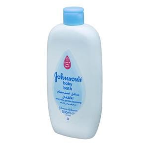 شامپو حمام کودک جانسون حجم 500 میلی لیتر Johnson Baby Hair Bath Shampoo 500ml