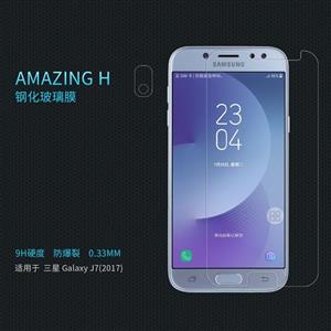 محافظ صفحه نمایش شیشه ای نیلکین مدل Amazing H Plus Pro مناسب برای گوشی موبایل سامسونگ Galaxy J7 Prime Nillkin Amazing H Plus Pro Glass Screen Protector For Samsung Galaxy J7 Prime