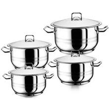 سرویس قابلمه 8 پارچه هاس جوهر مدل Delta Hascevher Delta 8 Pieces Cookware Set