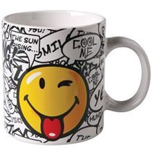 ماگ سرامیکی مدل Smiley Messages Smiley Messages Ceramic Mug