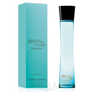 ادو فرش زنانه جورجیو آرمانی مدل Armani Code Turquoise حجم 75 میلی لیتر Giorgio Armani Armani Code Turquoise Eau De Fraiche for Women 75ml