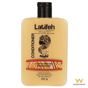 نرم کننده مو طلایی لطیفه مقدار 250 گرم Latifeh Gold Hair Conditioner 250g 