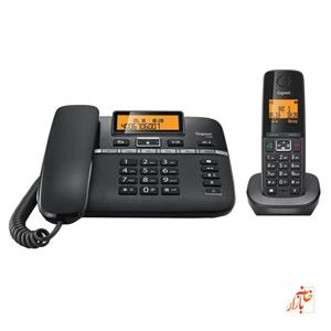 گوشی تلفن ثابت و بی سیم گیگاست مدل  C330 Gigaset C330 Corded-Cordless Combo Telephone
