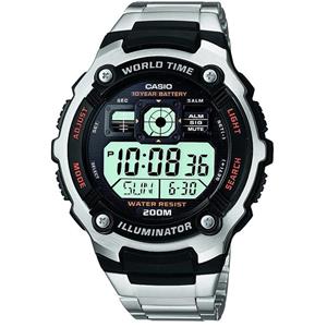 ساعت مچی دیجیتالی مردانه کاسیو مدل AE-2000WD-1AVDF Casio AE-2000WD-1AVDF Digital Watch For Men