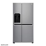 یخچال فریزر ساید بای ساید ال جی 30 فوت نقره ای مدل LG GSL760 Side By Side Refrigerator