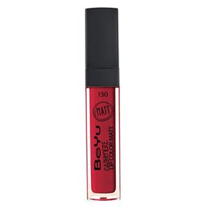 رژ لب مایع بی یو مدل Cashmere Color Matt شماره 130 BeYu Lip Gloss Lipstick 
