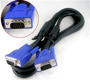 کابل 1.5 متری وی جی ای شارک Shark 1.5M VGA - 15 Pin Cable