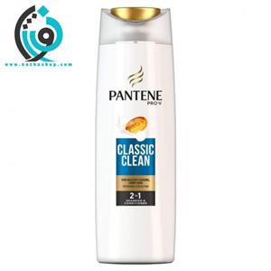 شامپو و نرم کننده پنتن سری PRO-V مدل Classic Clean 2 In 1 حجم 200 میلی لیتر Pantene PRO-V Classic Clean 2 In 1 Shampoo And Conditioner 200ml