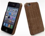 Kajsa Brown Leather Case For iPhone 4S