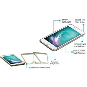 کیف موبایل پرومیت Alloy-i6P Promate Alloy-i6P Ultra-Thin Impact Resistant Aluminum Bumper Case for iPhone 6/6S Plus