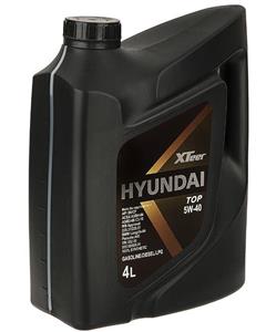 روغن موتور خودرو هیوندای اکس تیر مدل 5W-40 Top ظرفیت 4 لیتر Hyundai XTeer TOP 5W-40 Engine Oil 4L