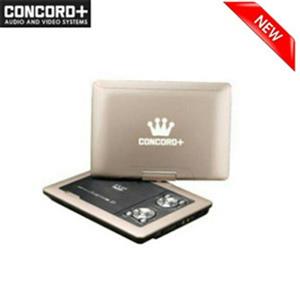 دی وی دی پلیر پرتابل 9.8 اینچ کنکورد پلاس مدل 9850 تی2