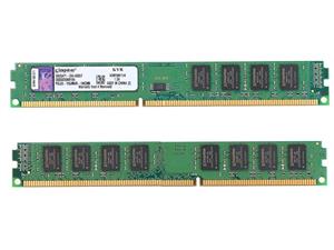 رم کینگستون 2 گیگابایت فرکانس 1333 مگاهرتز KingSton KVR DDR3 2GB 1333MHz CL9 DIMM Desktop RAM