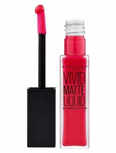 رژ لب مایع میبلین سری Vivid Matte مدل Rebel Red شماره 35 Maybelline Vivid Matte Rebel Red Liquid Lip Gloss No 35