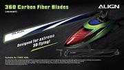 HD360B 360 Carbon Fiber Blades-Blue