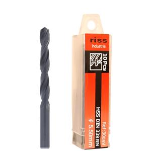 مته فلز ریس مدل 3005V000550 سایز 5.5 میلی متر بسته 10 عددی Riss 3005V000550 Metal Drill Bit Size 5.5mm Pack Of 10