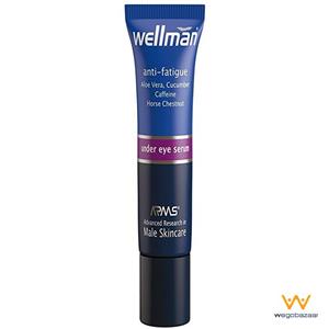 سرم خستگی زیر چشم مردانه ولمن حجم 15 میلی لیتر Wellman Anti Fatigue Under Eye Serum for Men 15ml