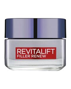 کرم ضد چروک روز مدل Revitalift Filler حجم 50 میلی لیتر لورآل L'Oreal Paris Revitalift Filler Intense Plumping Anti Aging Day Cream 50ml