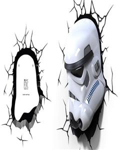 چراغ دیواری تری دی لایت اف ایکس مدل Stormtrooper 3D Light FX Stormtrooper Wall Lamp