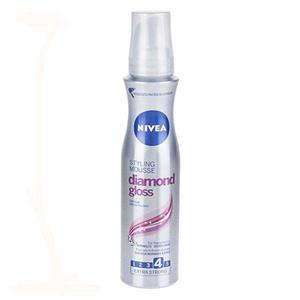 موس حالت مو نیوآ مدل Diamond Gloss Nivea Hair Styling Mousse Diamond Gloss 150ml