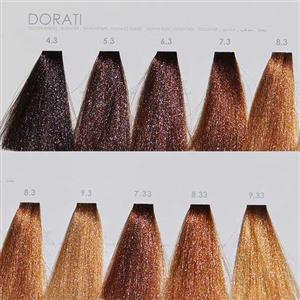 رنگ موی هرلایت سری طلایی hari light Cream Hair Color Series dorati 