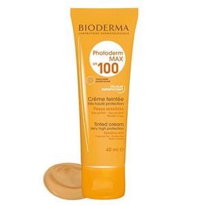 کرم ضد آفتاب فتودرم مکس SPF50 بایودرما مناسب پوست‎های نرمال تا خشک 40 میلی‌لیتر Bioderma Photoderm Max Cream SPF50⁺ For Normal And Dry Skins 40 ml