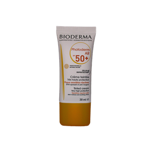کرم ضد آفتاب فتودرم ای آر ⁺SPF50 بایودرما مناسب پوست‌های حساس و شکننده 30 میلی‌لیتر Bioderma Photoderm AR Tinted Cream SPF50⁺ For Sensitive Skins 30 ml