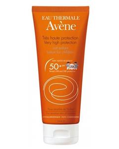 لوسیون ضد آفتاب کودکان ⁺SPF50 بی‌رنگ اون مناسب پوست حساس 100 میلی‌لیتر Avene Kids Sunsreen SPF50⁺ For Sensitive Skin 100 ml