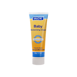 کرم مرطوب کننده دست و صورت بچه ایروکس IROX BABY MOISTURIZING & LENITIVE CREAM FACE & HAND