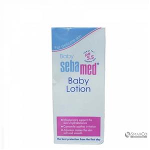 لوسیون بدن کودک سبامد مناسب پوست حساس 100 میلی‌لیتر Sebamed Baby Lotion 100ml 