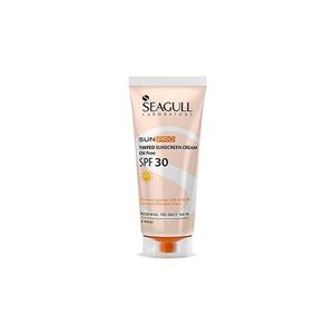 کرم ضد آفتاب رنگی فاقد چربی SPF30 سی‌ گل مناسب پوست ‎های چرب و معمولی 40 میلی‌ لیتر Seagull Tinted Sunscreen SPF 30 cream Oil Free 40 ml