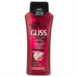   Gliss Hair Repair Ultimate Color With Keratin Complex 3D Hair Shampoo 400ml