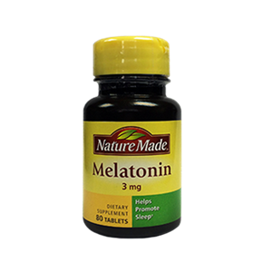 قرص ملاتونین 3 میلی‎گرم نیچرمید 80 عددی Nature Made Melatonin 3mg 80 Tab