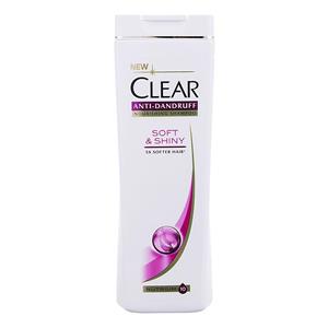 شامپو ضد شوره بانوان کلیر مدلSoft and Shiny Clear Soft and Shiny Anti Dandruff Shampoo For Women