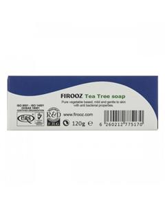 صابون تی تری فیروز مناسب پوست‎های چرب و مستعد آکنه 120 گرم Firooz Tea Tree Soap 120g