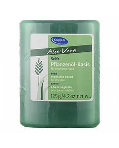 صابون الوئه‌ورا کاپوس مناسب پوست‌های خشک اسیب‌دیده حجم 125 گرم Kappus Aloe Vera Soap 125g 