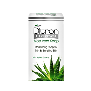 صابون آلوئه‎ورا دیترون مناسب پوست‎های حساس 125گرم Ditron Aloe Vera Soap 125gr