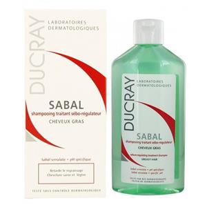 شامپو سابال دوکری مناسب موهای چرب 200 میلی‌لیتر Ducray Sabal Greasy Hair Shampoo 200ml