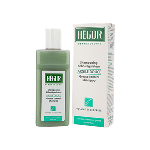 شامپو تنظیم‌کننده چربی ارژیل دوس هگور مناسب موهای 150 میلی‌لیتر Hegor Argile Douce Grease Control Shampoo For Oily Hair 150ml 